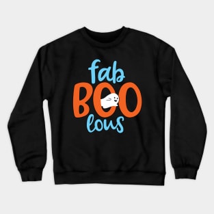 Halloween Design Fab Boo Lous Crewneck Sweatshirt